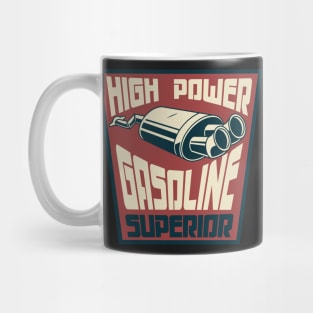 Vintage gasoline oil badge logo Mug